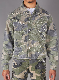 Politics Jacket - Tyla - Green Camo - Hol-21