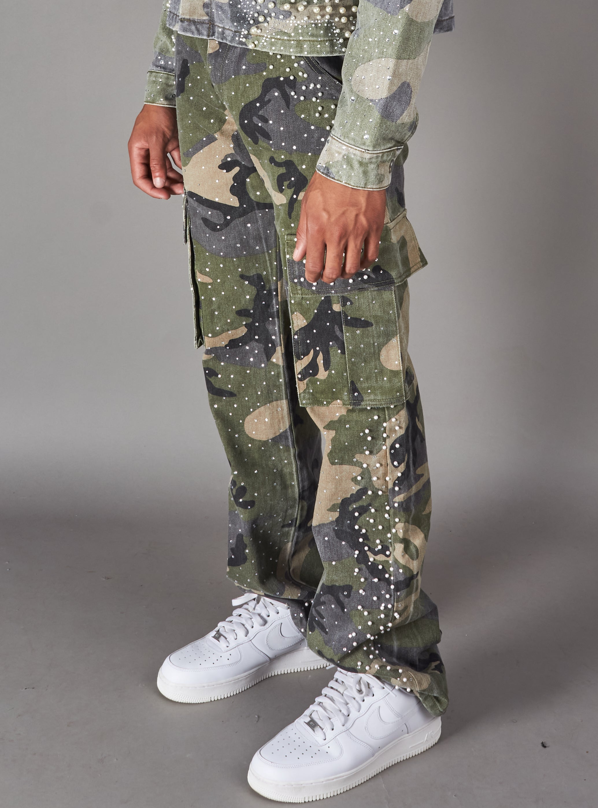 Politics Jeans - Knorr - Green Camo - Hol-22