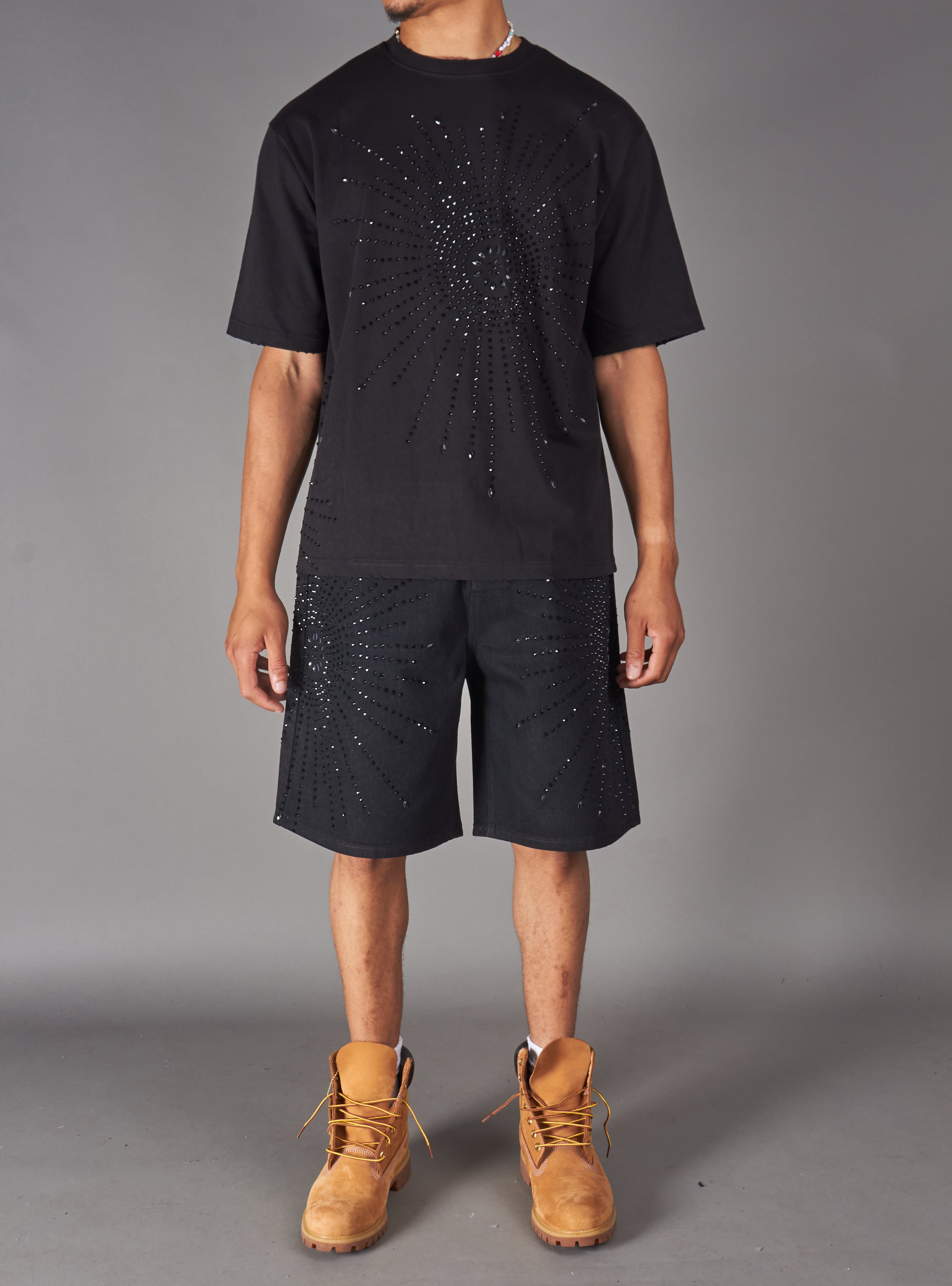 Politics T-Shirt - Pryden - Black On Black - 086