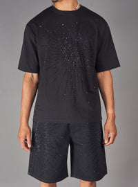 Politics T-Shirt - Pryden - Black On Black - 086