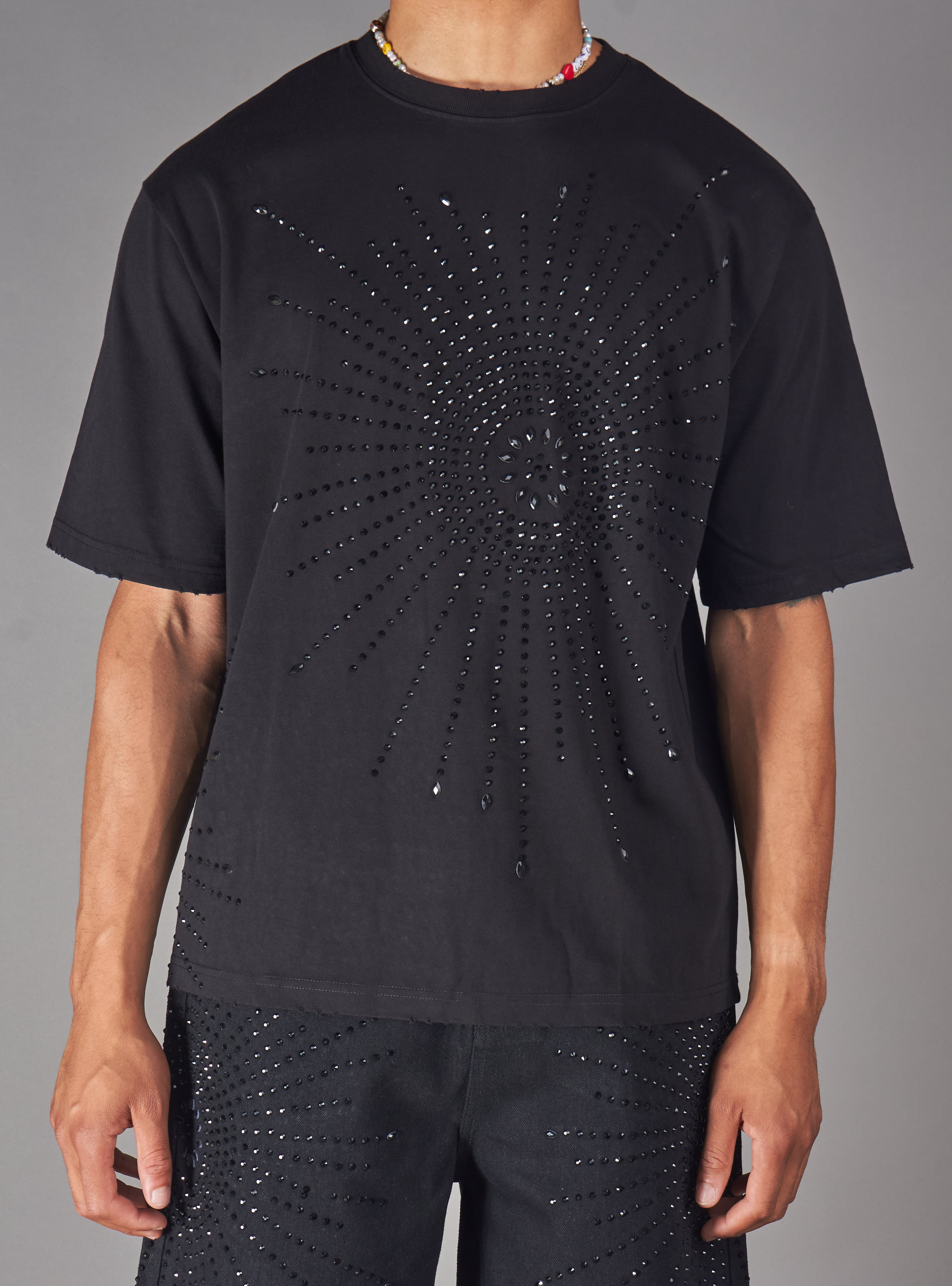 Politics T-Shirt - Pryden - Black On Black - 086