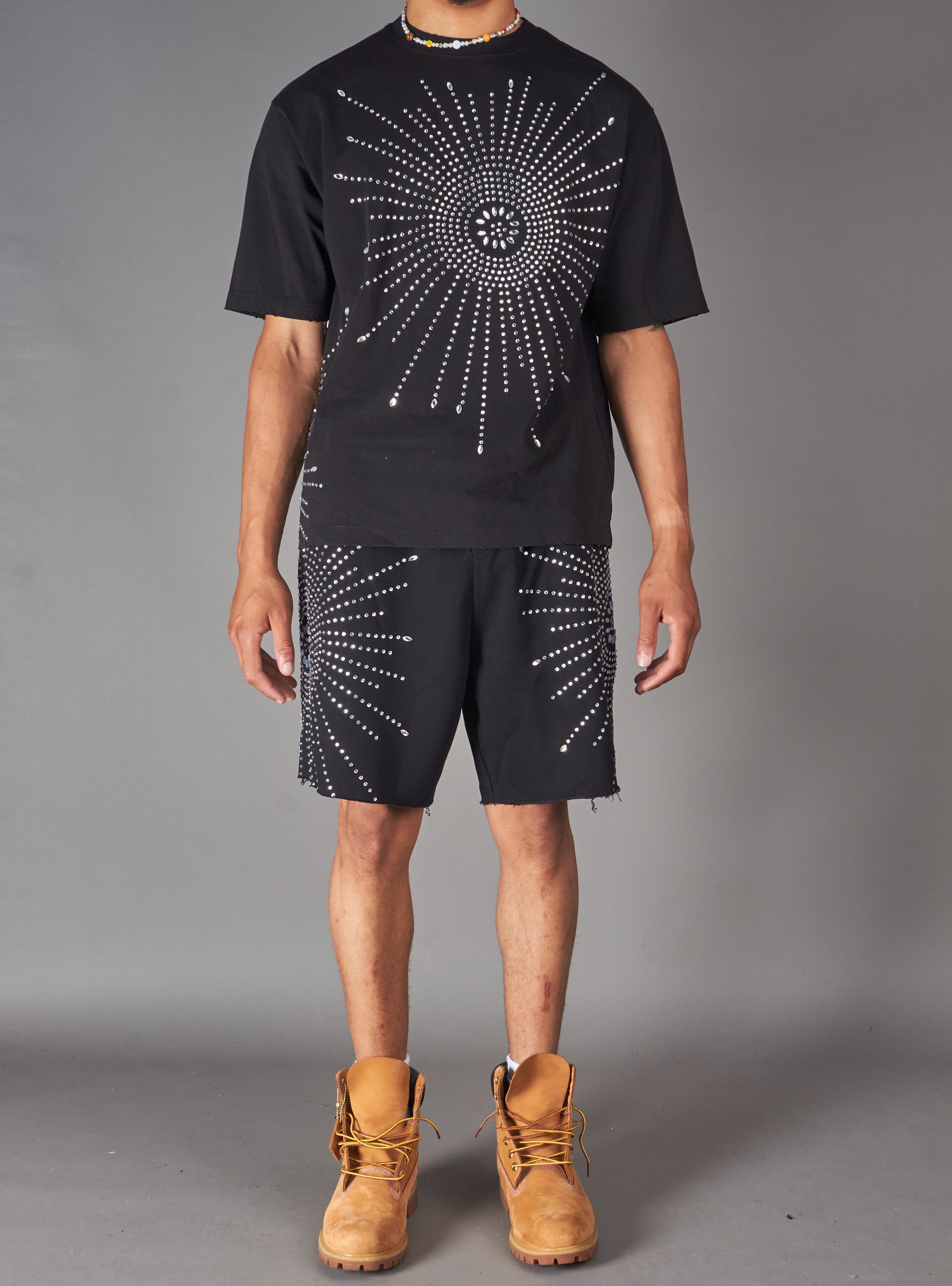 Politics Sweatshorts - Selvin - Black - 153