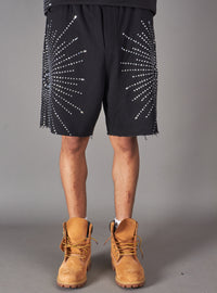 Politics Sweatshorts - Selvin - Black - 153