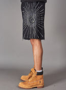 Politics Sweatshorts - Selvin - Black - 153