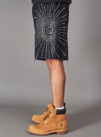 Politics Sweatshorts - Selvin - Black - 153