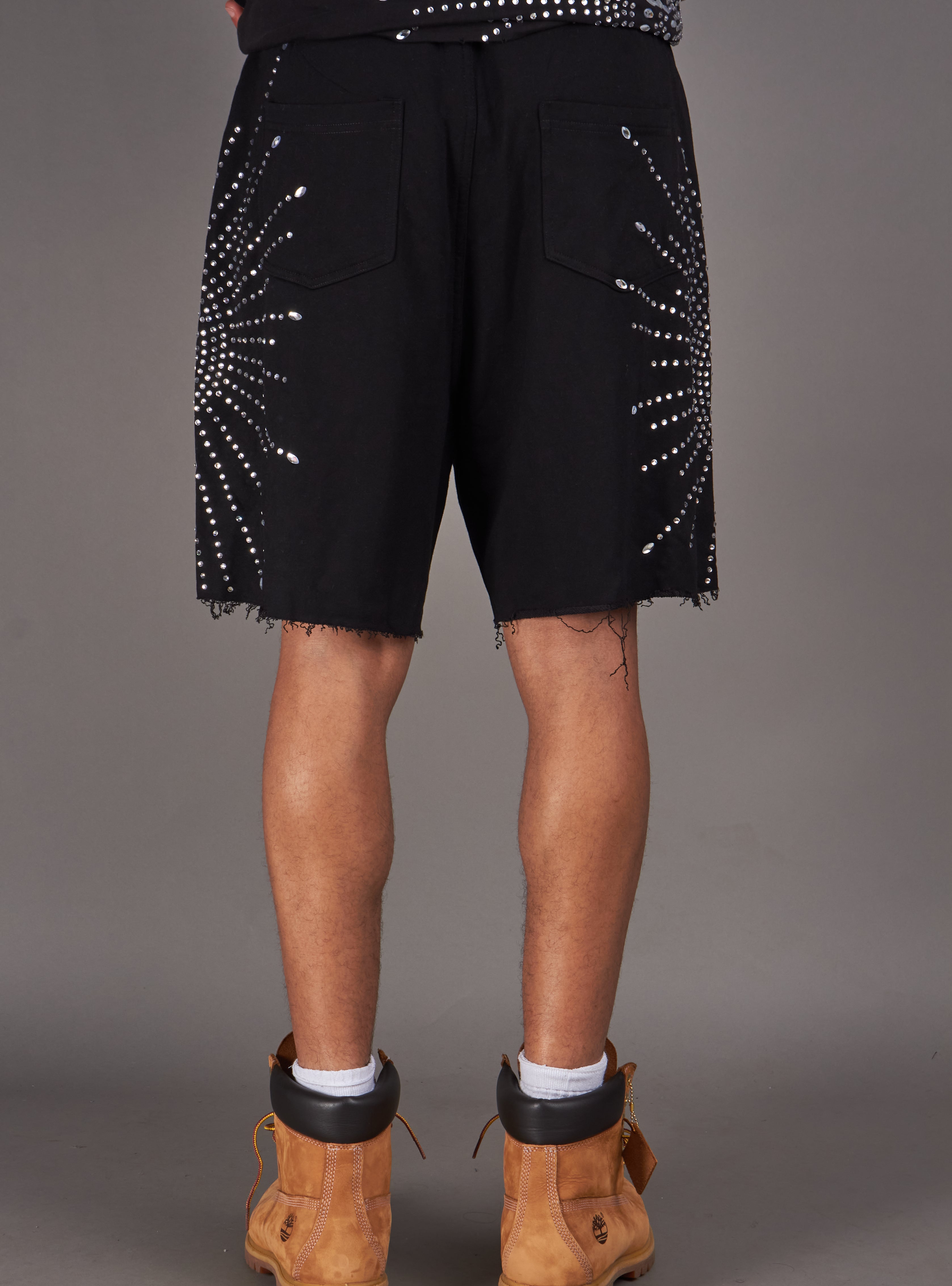 Politics Sweatshorts - Selvin - Black - 153