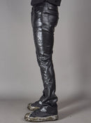 Politics Pants - Brox - Black Leather - Hol-45
