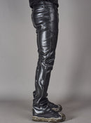 Politics Pants - Brox - Black Leather - Hol-45