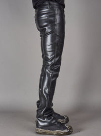 Politics Pants - Brox - Black Leather - Hol-45
