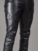 Politics Pants - Brox - Black Leather - Hol-45