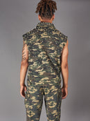 Politics Vest - Miron - Green Khaki Camo - 987