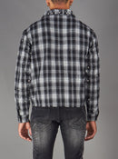 Politics Flannel - Eron - Black- Hol-11