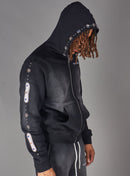 Politics Hoodie - Skorn - Black - HOL-38