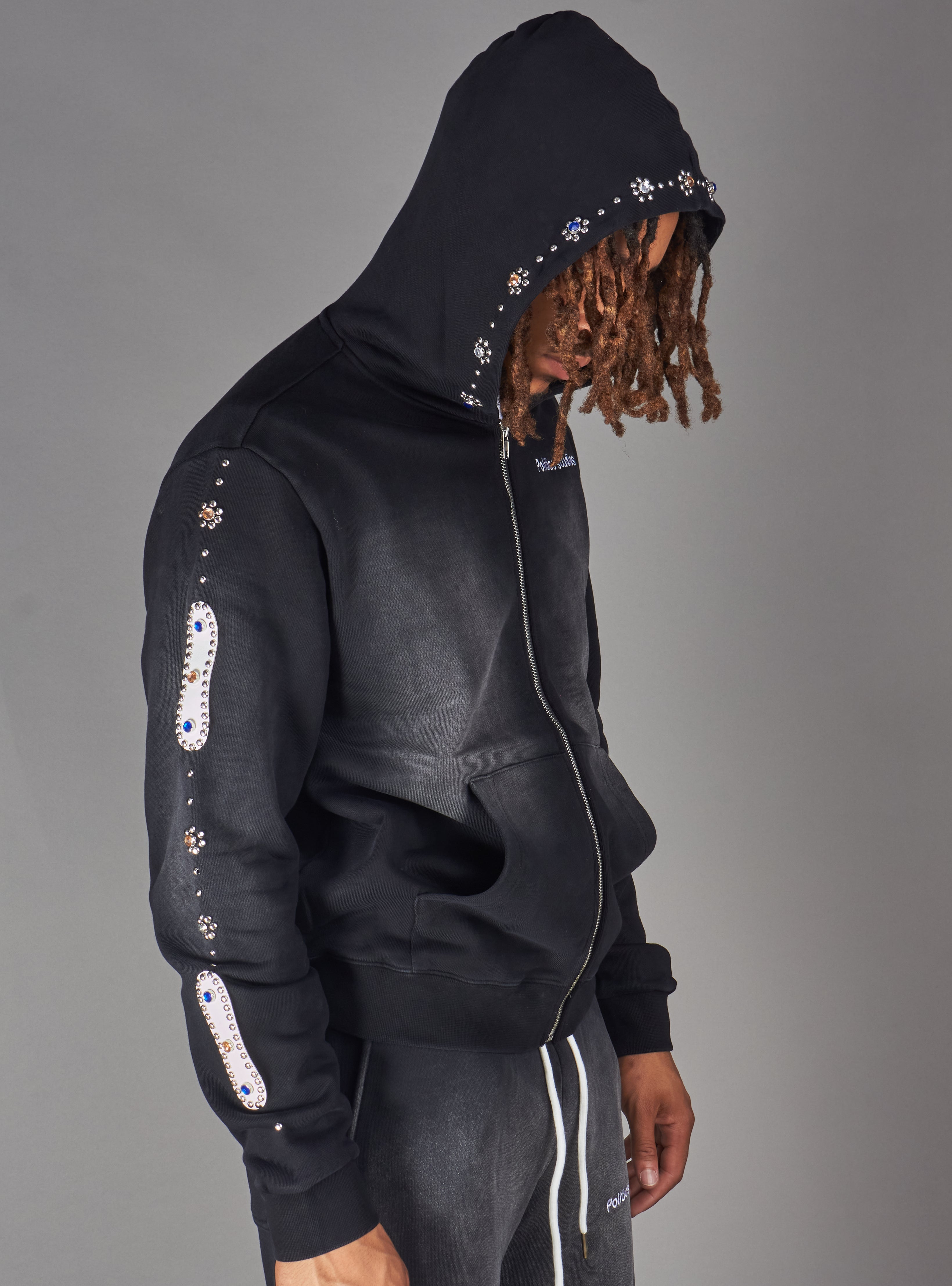 Politics Hoodie - Skorn - Black - HOL-38