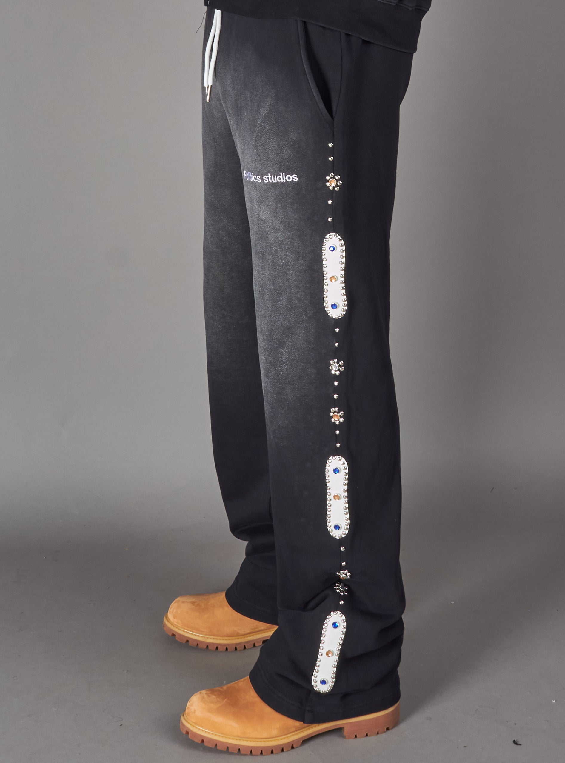 Politics Sweatpants - Kaida - Black - HOL-39