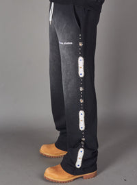 Politics Sweatpants - Kaida - Black - HOL-39