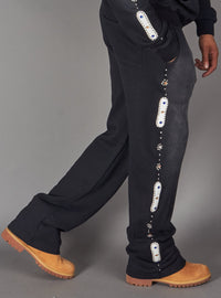 Politics Sweatpants - Kaida - Black - HOL-39