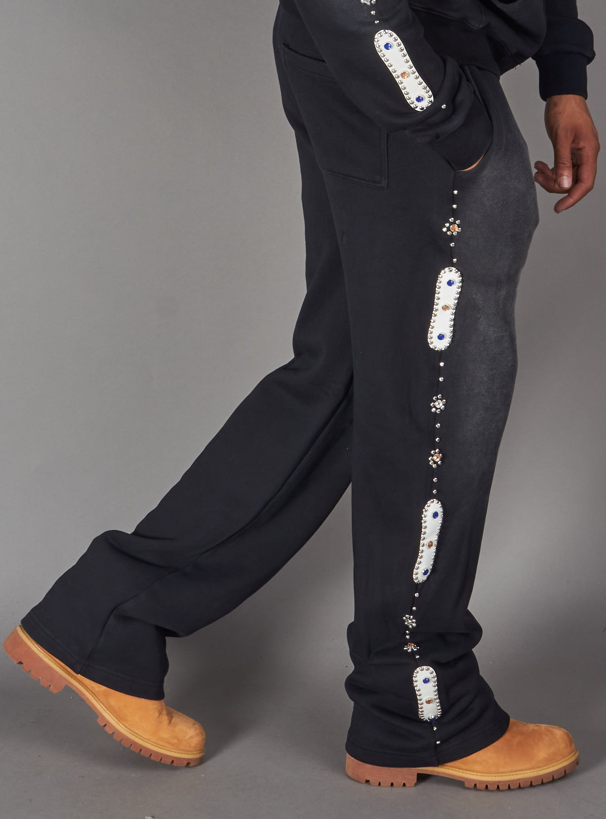 Politics Sweatpants - Kaida - Black - HOL-39