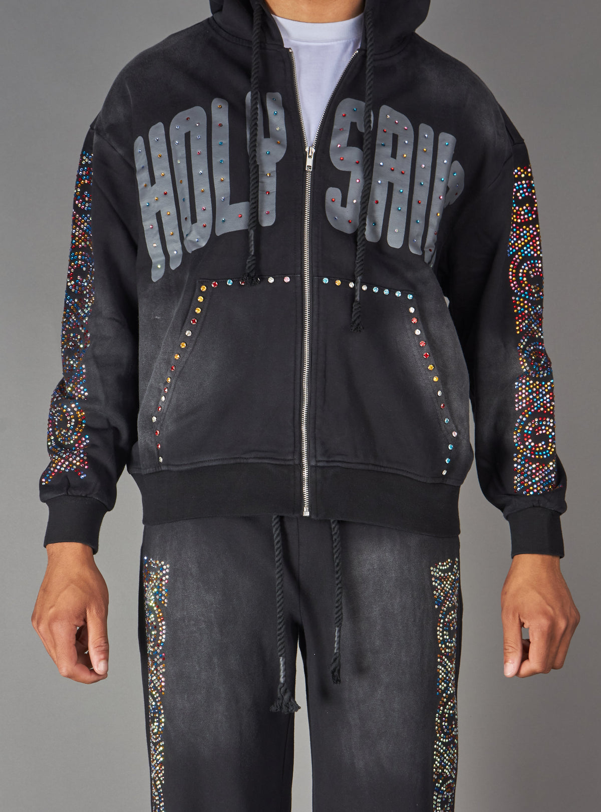 Politics Hoodie - Solis - Black - 564