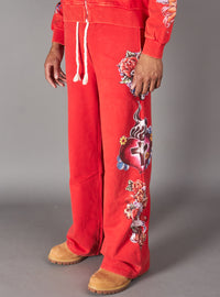 Politics Sweatpant - Joron - Jujube Red - 509