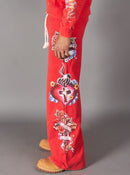 Politics Sweatpant - Joron - Jujube Red - 509