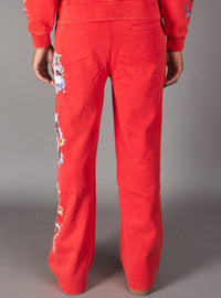 Politics Sweatpant - Joron - Jujube Red - 509