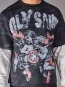 Politics Shirt - Thorn - Black & Light Grey - 010