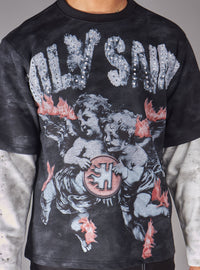 Politics Shirt - Thorn - Black & Light Grey - 010