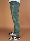 Politics Jeans - Phantom Skinny Fit - Blue and Green Wash - 710