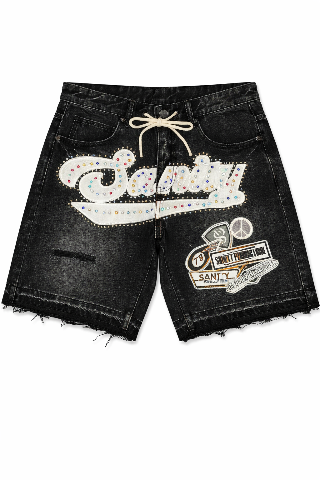 Politics Shorts - Black Wash - PK26 - SPR - 01