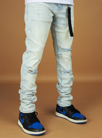 Politics Jeans - Bone Skinny Fit - Light Blue Wash - 340