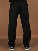 Politics Track Pants - Wisp - Black and Red - 201