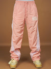 Politics Track Pants - Wisp - Pink Nylon - 602