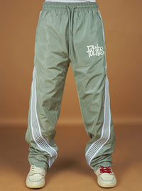 Politics Track Pants - Wisp - Light Green Nylon - 702