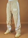 Politics Track Pants - Wisp - Beige Nylon - 402