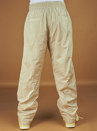 Politics Track Pants - Wisp - Beige Nylon - 402