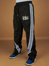 Politics Track Pants - Wisp - Black Nylon - 203