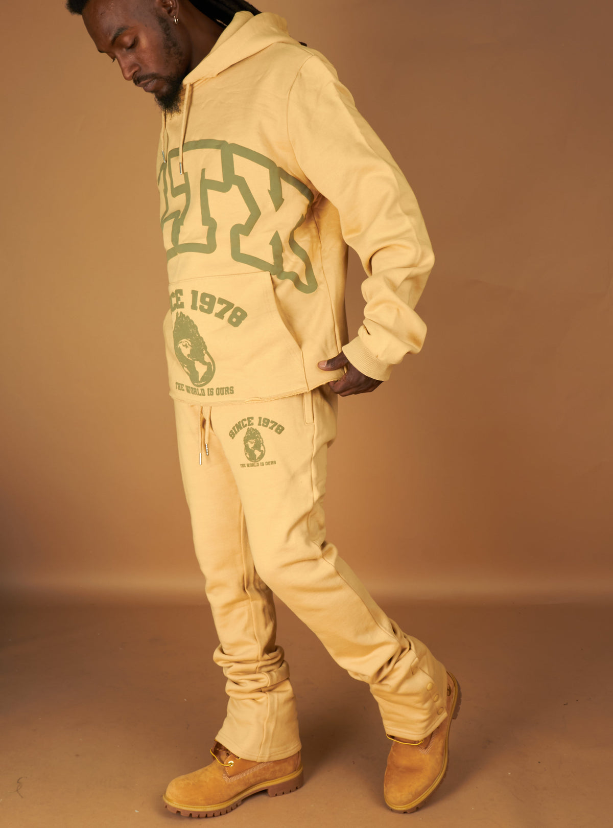 Politics Sweatpants - Young - Tan - 006
