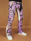 Politics Jeans - Mott - Purple Camo - 525