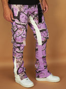 Politics Jeans - Mott - Purple Camo - 525