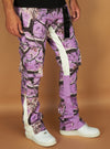 Politics Jeans - Mott - Purple Camo - 525