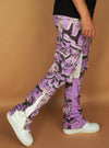 Politics Jeans - Mott - Purple Camo - 525