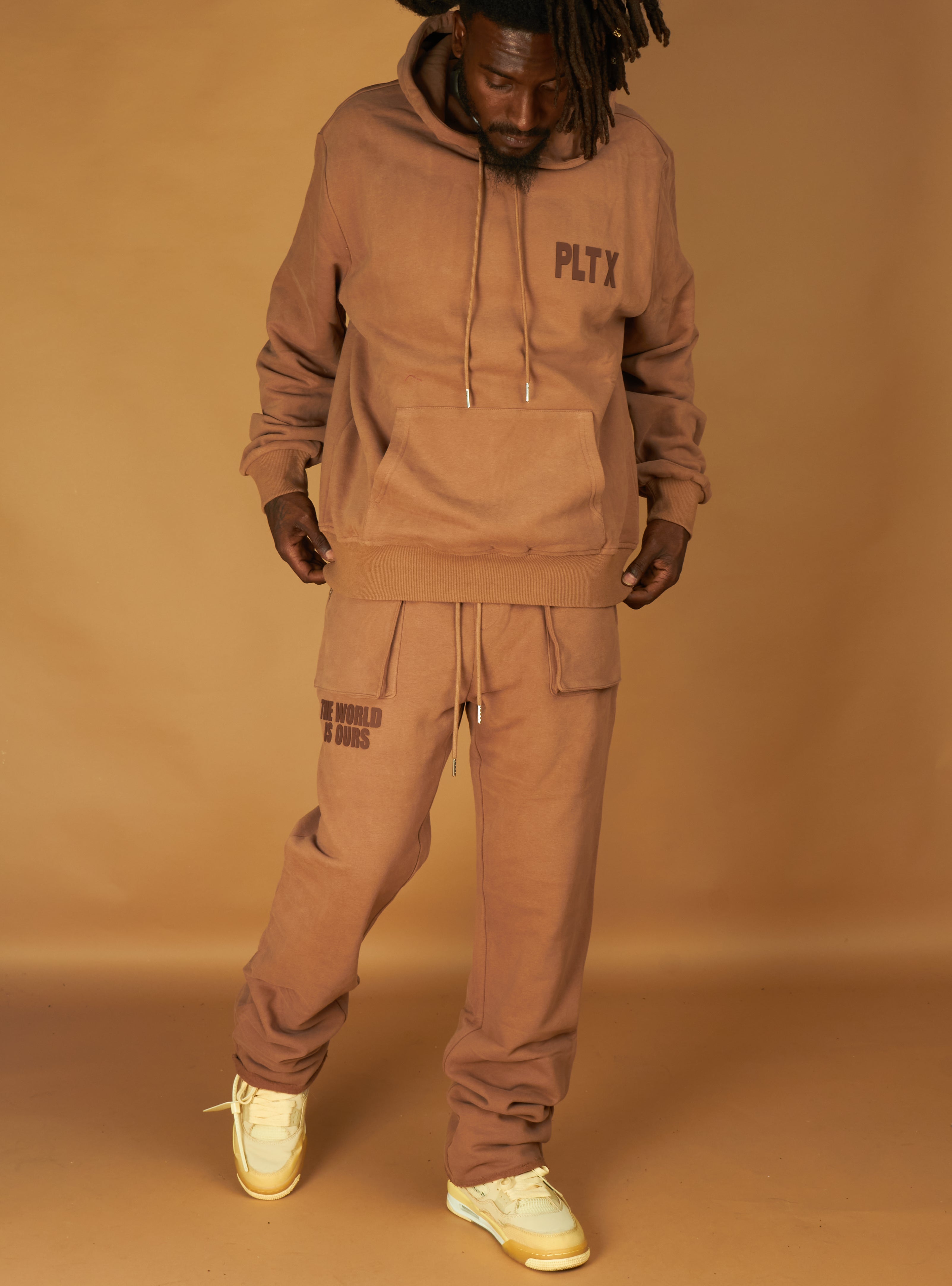 Politics Sweatsuit - Warden - Brown - 811/265