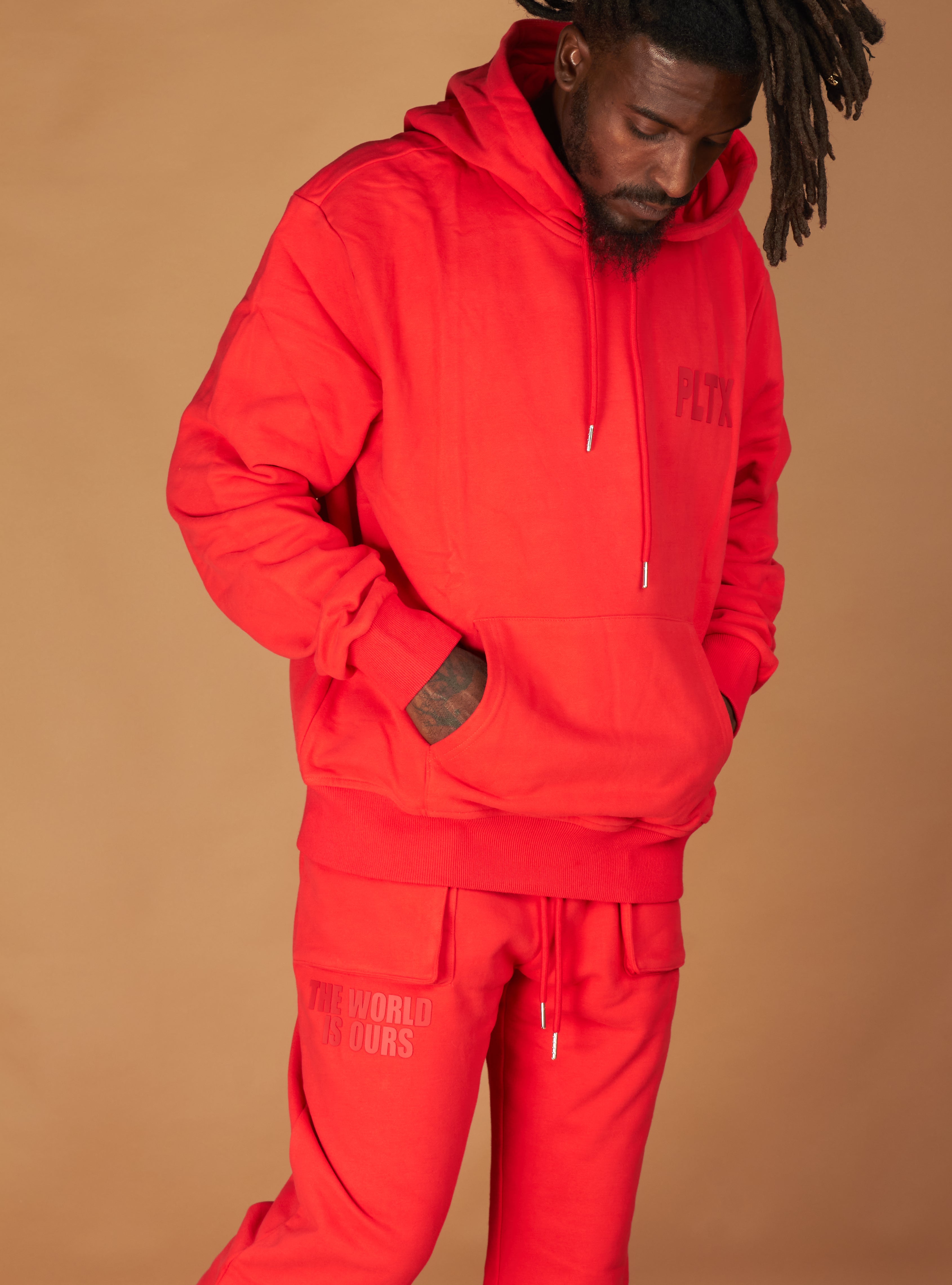 Politics Sweatsuit - Warden - Red - 812/266