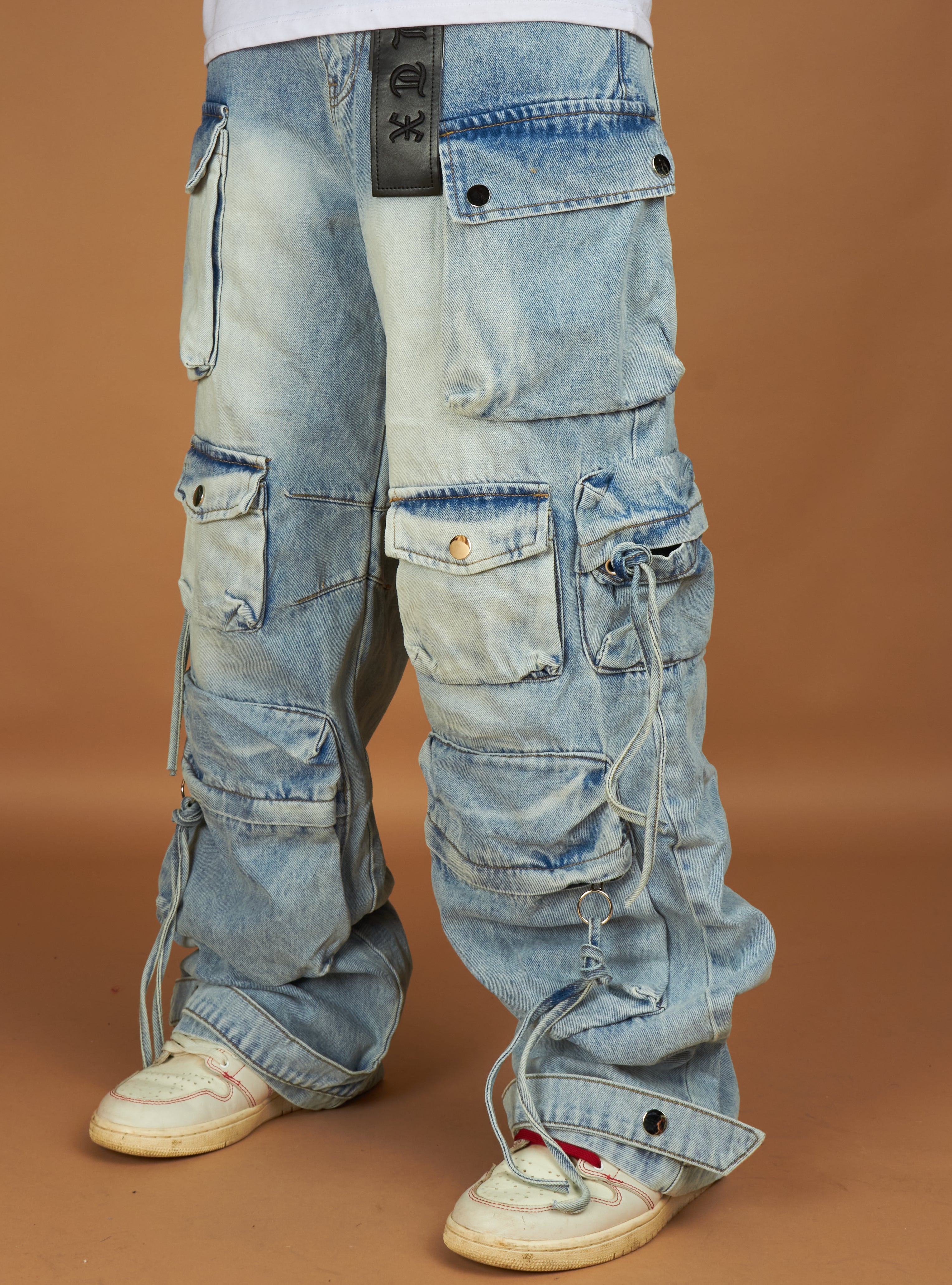 Politics Jeans - Cunningham Baggy Fit - Light Blue Wash - 502