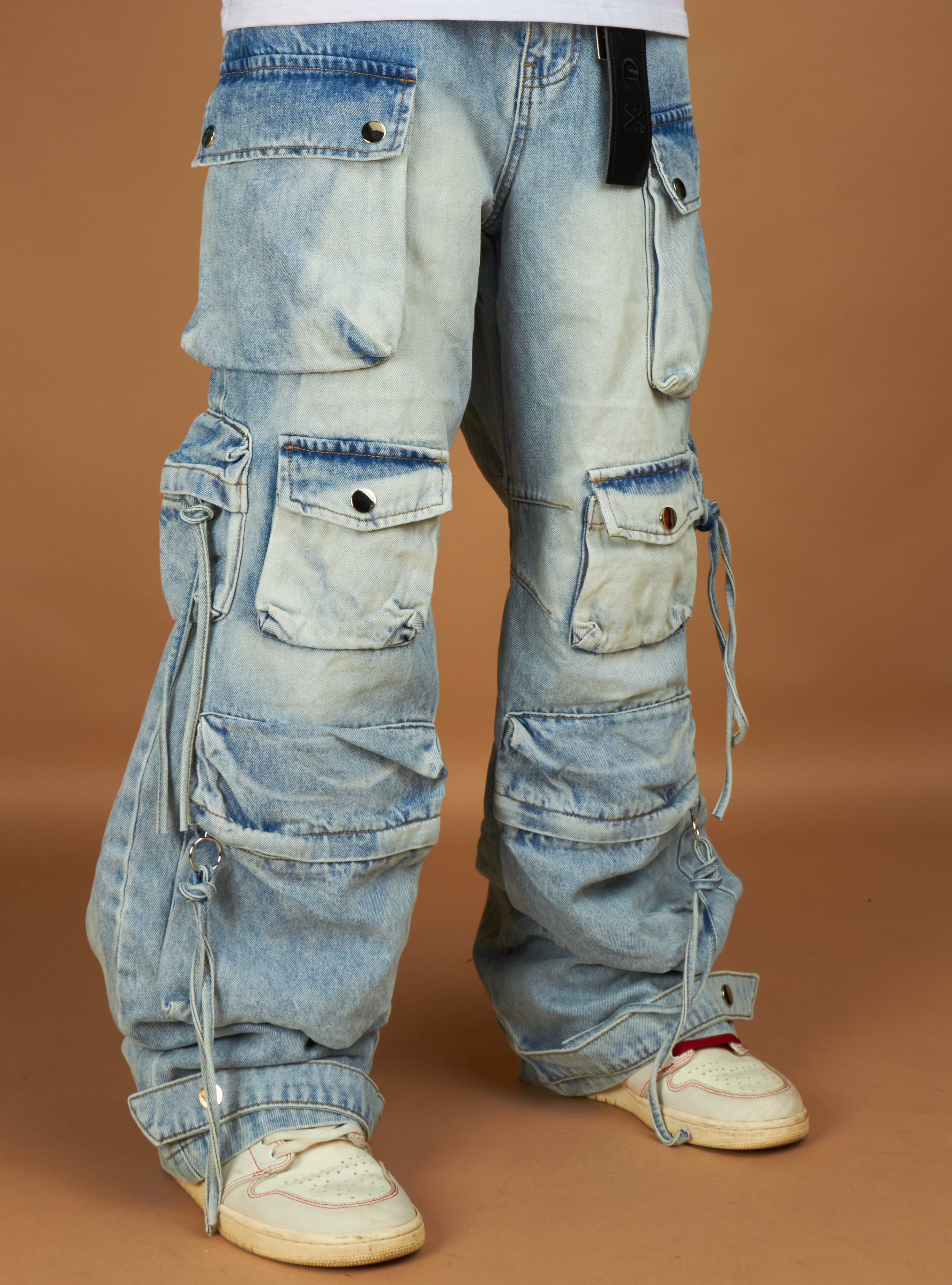 Politics Jeans - Cunningham Baggy Fit - Light Blue Wash - 502