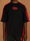 Politics T-Shirt - Tinker - Black With Red - 350