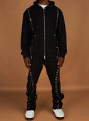 Politics Sweatsuit - Rivet - Black - 715/725