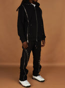 Politics Sweatsuit - Rivet - Black - 715/725