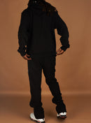 Politics Sweatsuit - Rivet - Black - 715/725